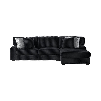 Nightfall 2PC Sectional Set in Grand Cord