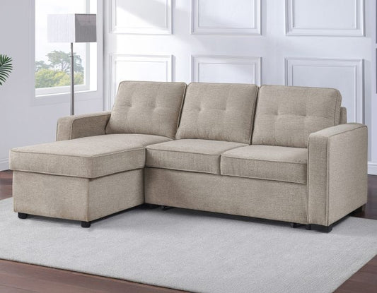 Sofá cama Noah plegable y convertible con almacenamiento