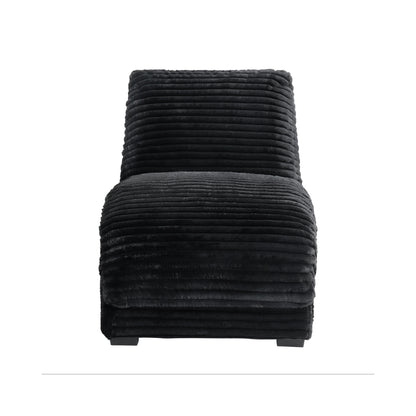 Nori Chaise with Heat Massage, USBC, LED in Masis Black