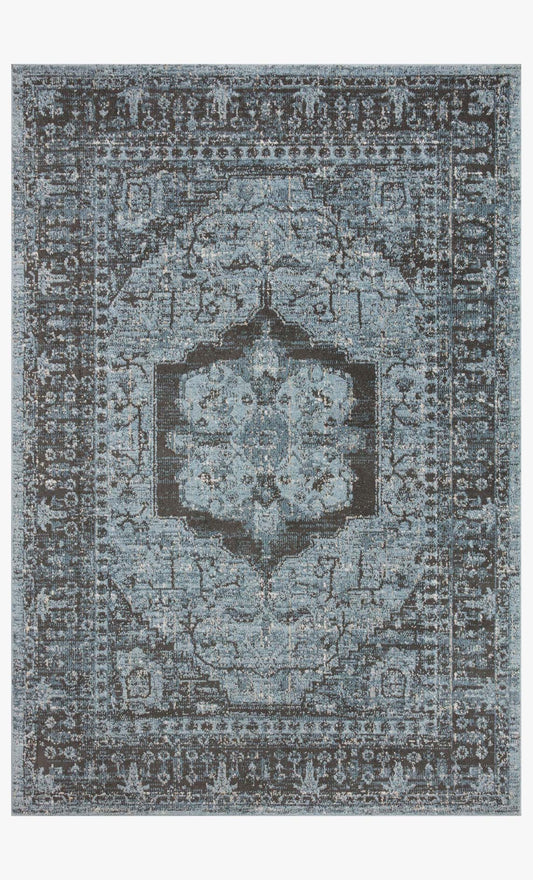 Loloi Odette ODT-08 Sky / Charcoal