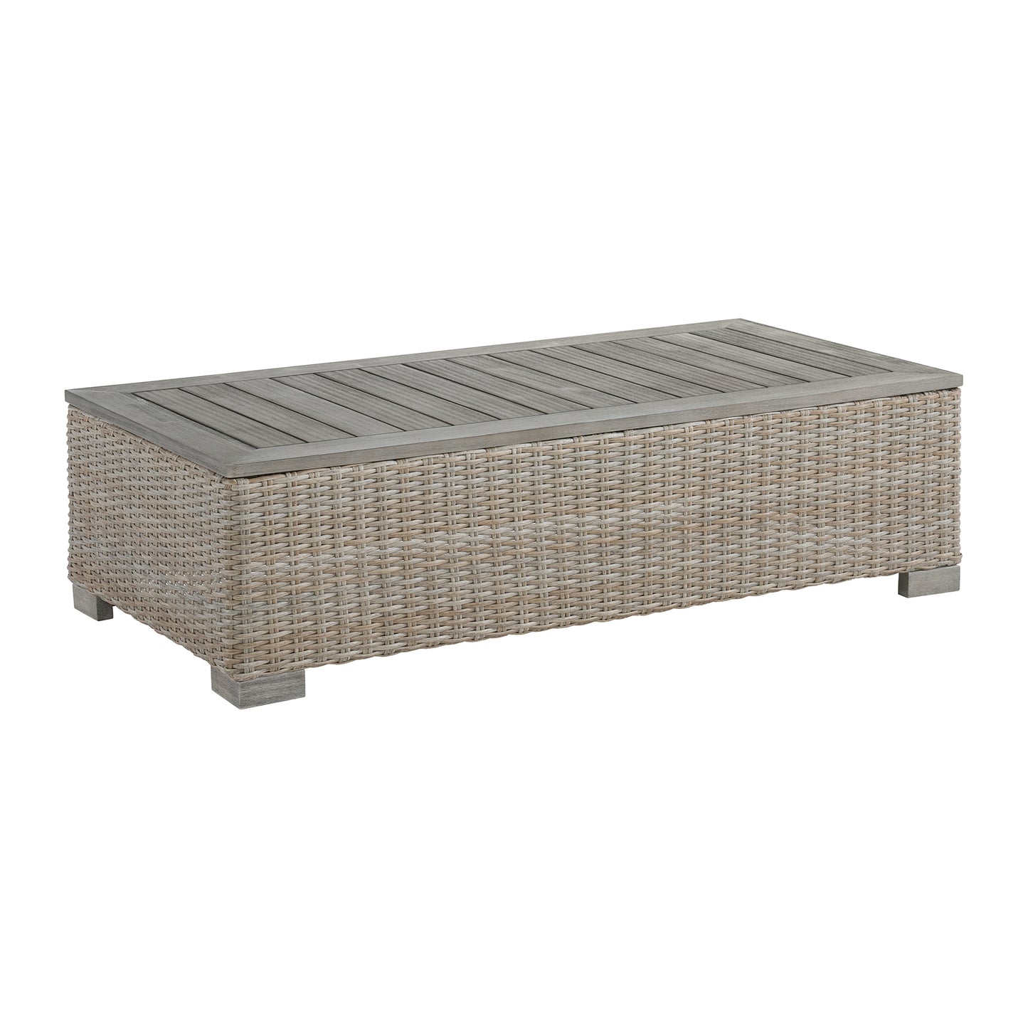 Ollie Rectangular Coffee Table - Tan