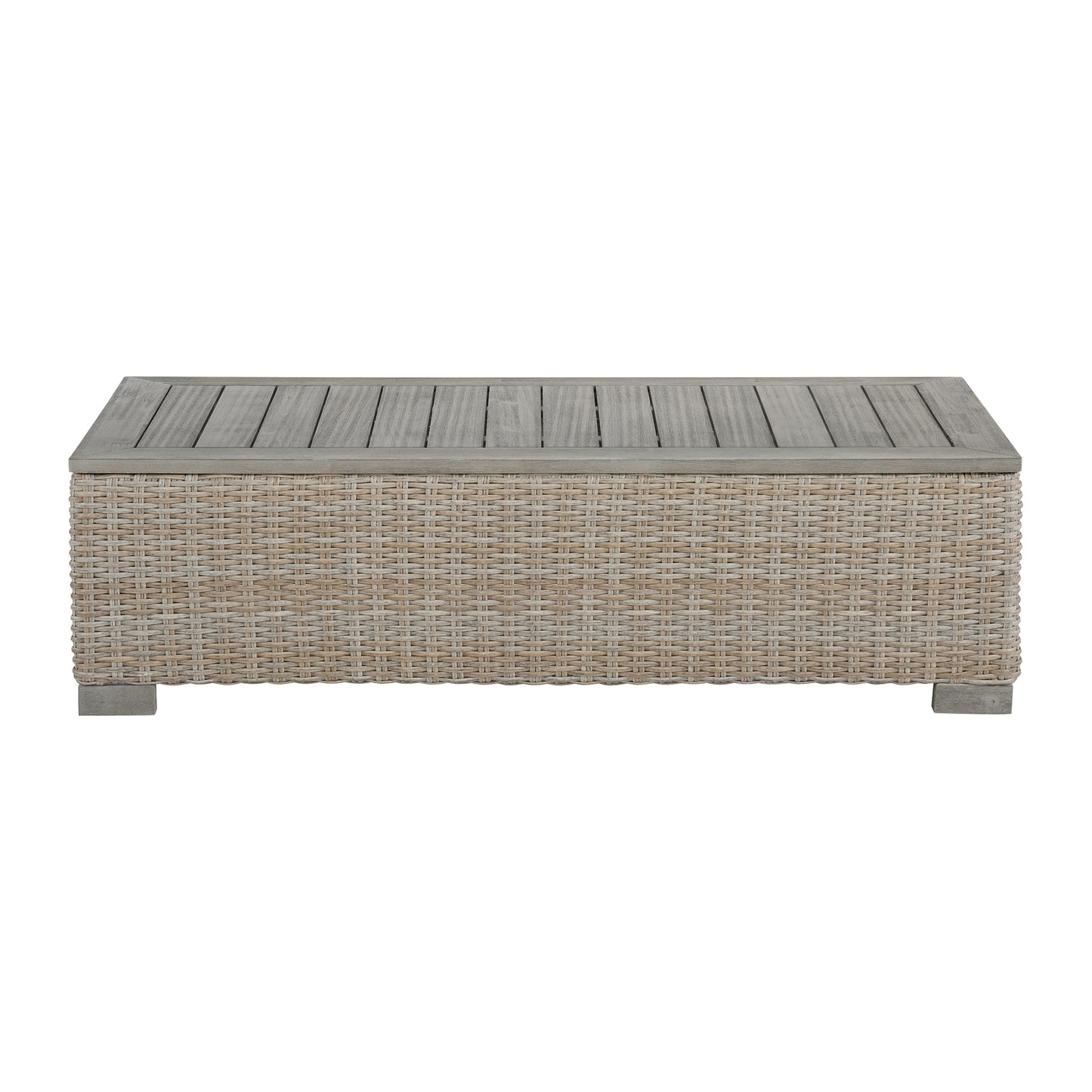 Ollie Rectangular Coffee Table - Tan