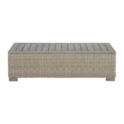 Ollie Rectangular Coffee Table - Tan