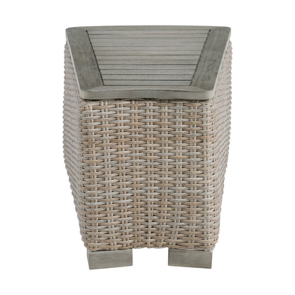 Ollie Wedge Console - Tan