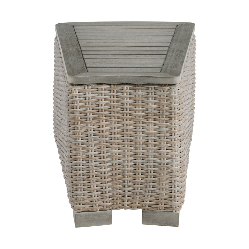 Ollie Wedge Console - Tan