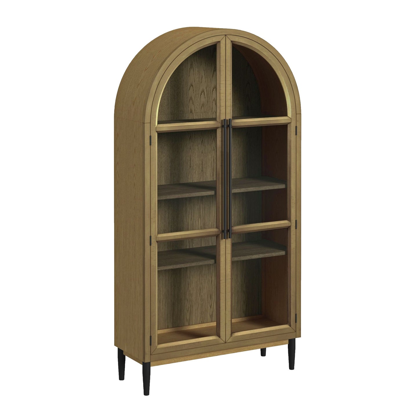 Orion ORIW Bookcase in Weathered Oak