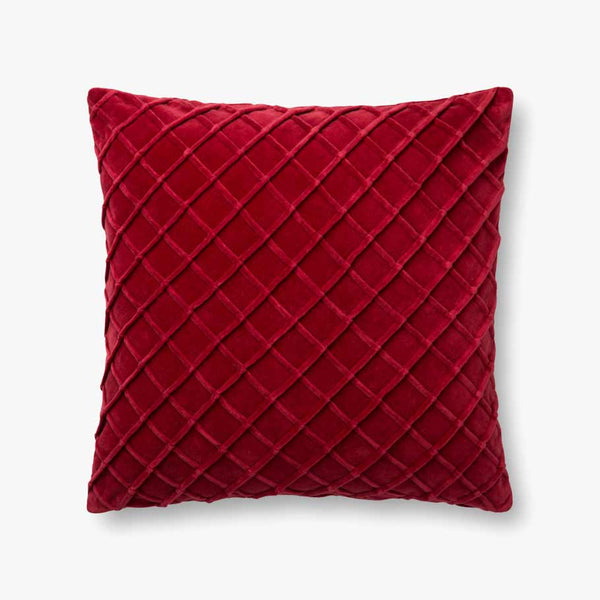 Loloi Pillows P0125 Red