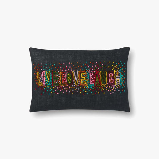 Loloi Pillows P0561 Black / Multi