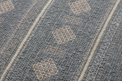 Amber Lewis x Loloi Pillows PAL0007 Denim