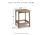 Sundown Treasure Rectangular End Table