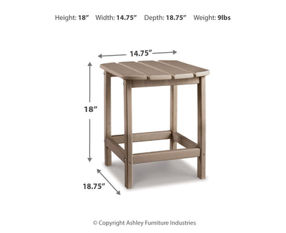 Sundown Treasure Rectangular End Table