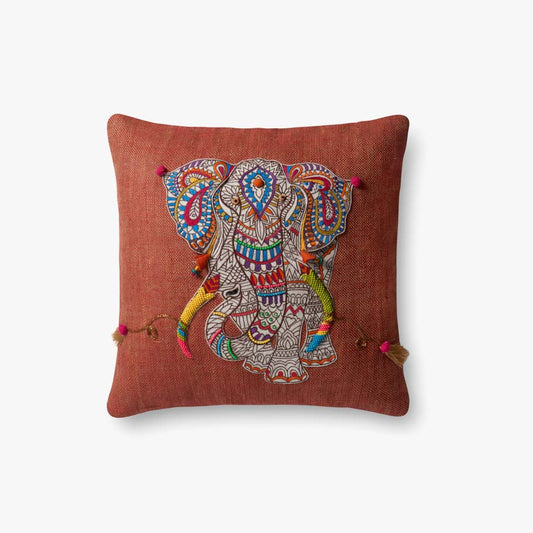 Loloi Pillows P0492 Rust / Multi