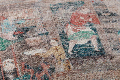 Almohadas Loloi PLL0007 Marrón/Multicolor