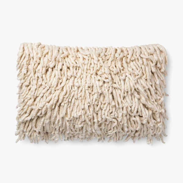 Almohadas Loloi P0537 Crema