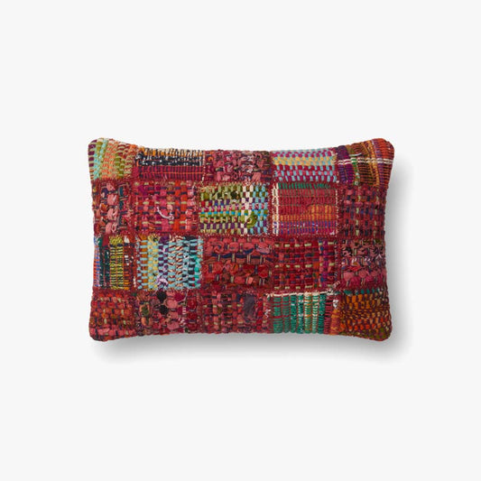 Loloi Pillows P0535 Red / Multi