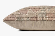 PILLOWS TAUPE / ROSE