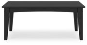 Hyland Wave Rectangular Cocktail Table
