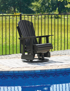 Hyland Wave Swivel Glider Chair