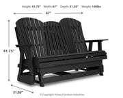 Hyland Wave Glider Loveseat