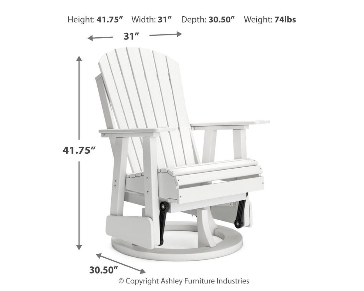 Hyland Wave Swivel Glider Chair