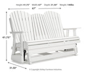 Hyland Wave Glider Loveseat
