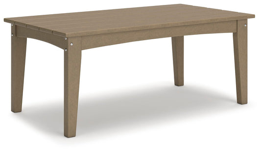 Hyland Wave Rectangular Cocktail Table