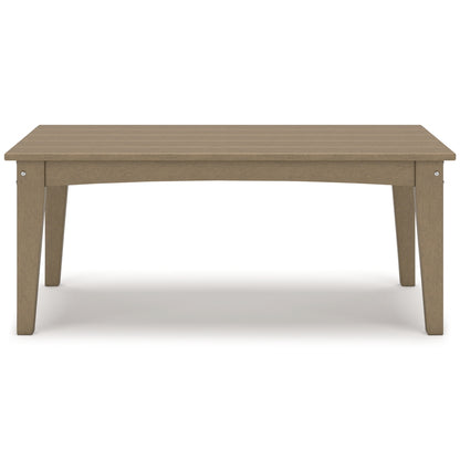Hyland Wave Rectangular Cocktail Table
