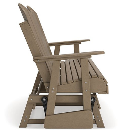 Mecedora de dos plazas para exteriores Hyland wave