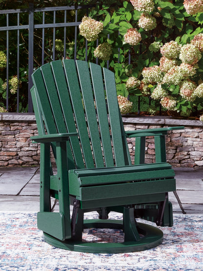 Hyland Wave Swivel Glider Chair