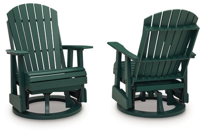 Hyland Wave Swivel Glider Chair