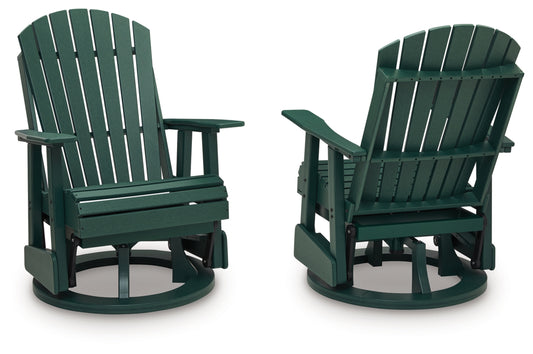 Hyland Wave Swivel Glider Chair