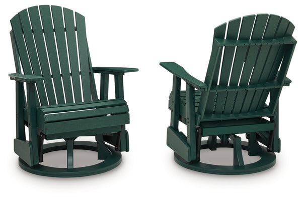 Hyland Wave Swivel Glider Chair