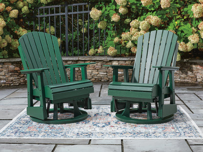 Hyland Wave Swivel Glider Chair