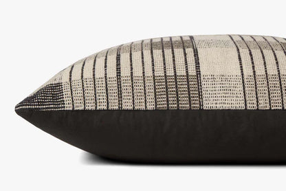 Amber Lewis x Loloi Pillows PAL0009 Ivory / Black