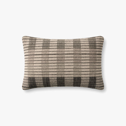 Amber Lewis x Loloi Pillows PAL0011 Ivory / Black