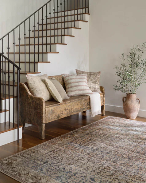 Amber Lewis x Loloi Zephyr PAL0040 Natural / Wine