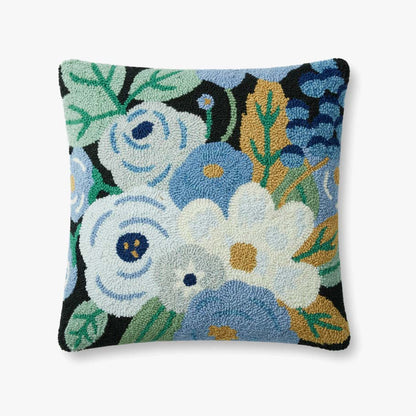 Rifle Paper Co. x Loloi Pillows PRP0031 Indigo / Multi