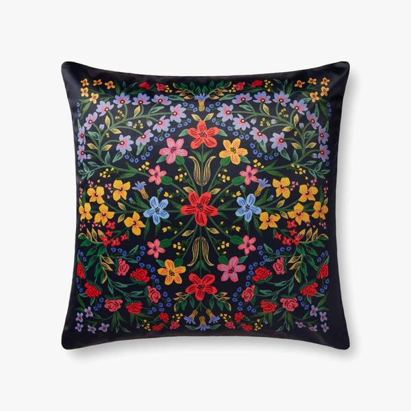 Rifle Paper Co. x Loloi Pillows PRP0042 Navy