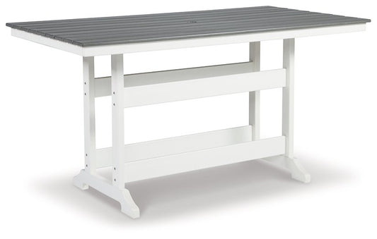 Mesa de comedor con altura de mostrador para exteriores Transville