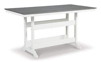 Mesa de comedor con altura de mostrador para exteriores Transville