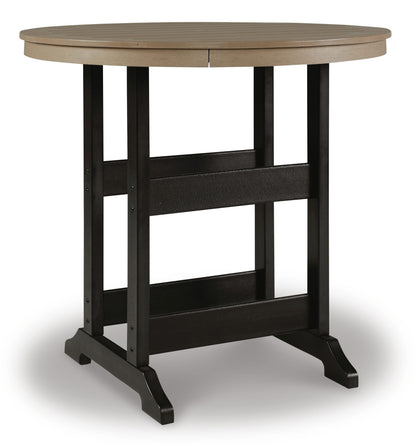 Fairen Trail Outdoor Counter Height Dining Table with 2 Barstools
