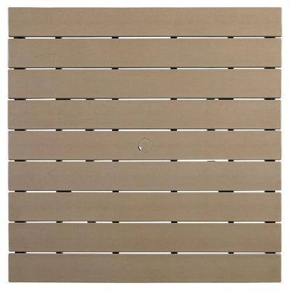 Fairen Trail Square Counter TBL w/UMB OPT