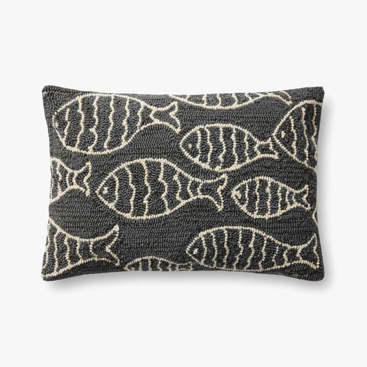 Loloi Pillows P0908 Grey