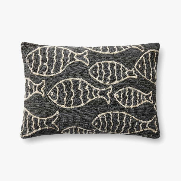 Almohadas Loloi P0908 Gris