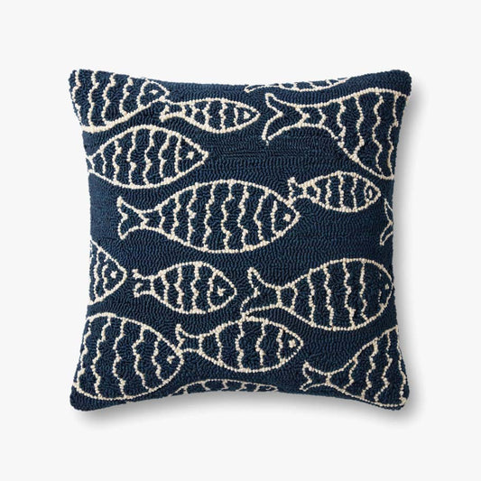 Loloi Pillows P0908 Navy