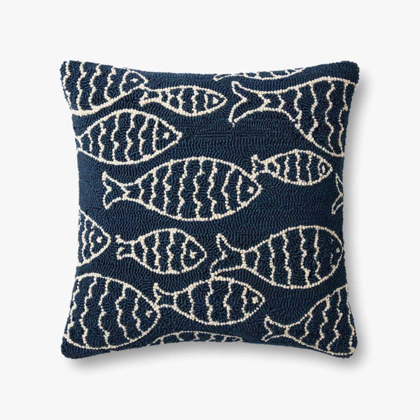 Loloi Pillows P0908 Navy