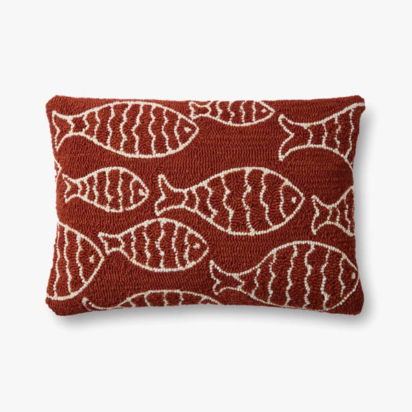 Almohadas Loloi P0908 Rojas