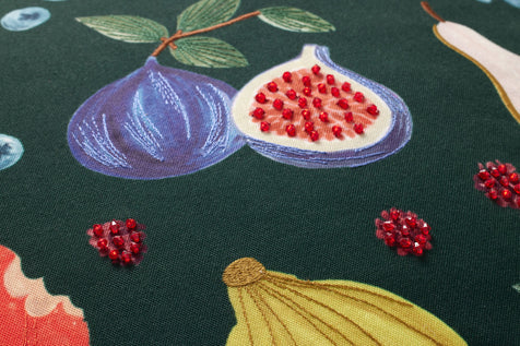 Rifle Paper Co. x Loloi Pillows PRP0053 Green / Multi