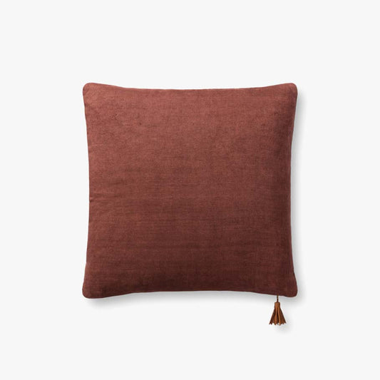 Magnolia Home by Joanna Gaines x Loloi Pillows P1153 Navy / Coffee