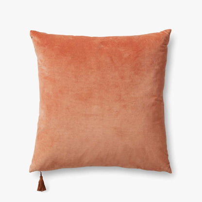 Magnolia Home by Joanna Gaines x Loloi Pillows P1153 Sand / Blush